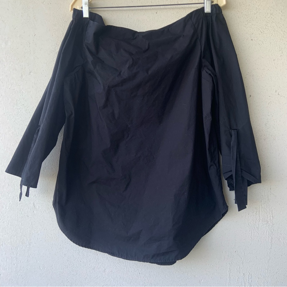 Babaton black off the shoulder blouse